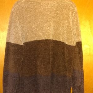 Women's Soft Tan/Brown/Chocolate Sweater SizeM